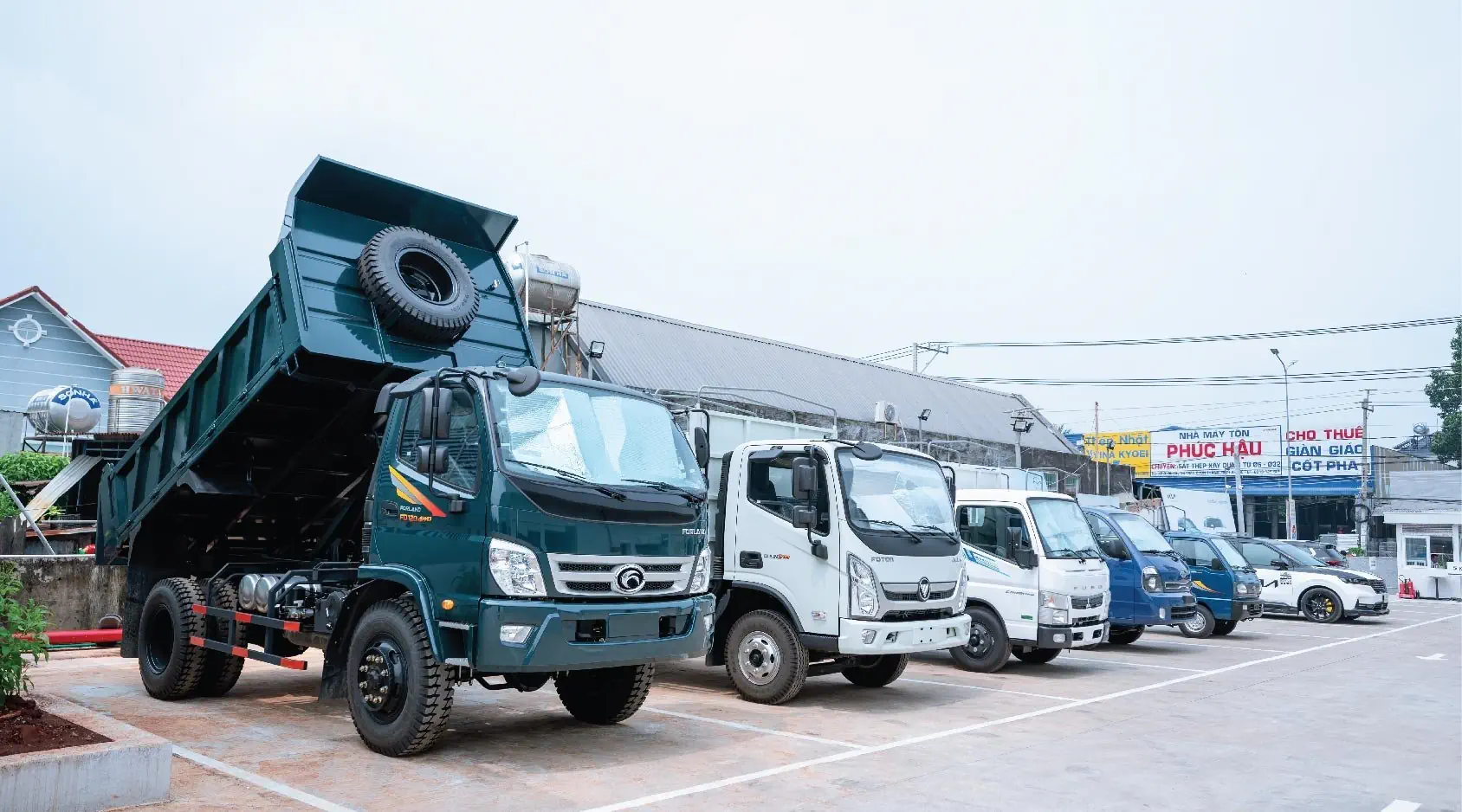 KHU TRƯNG BÀY TẢI BUS CHƠN THÀNH