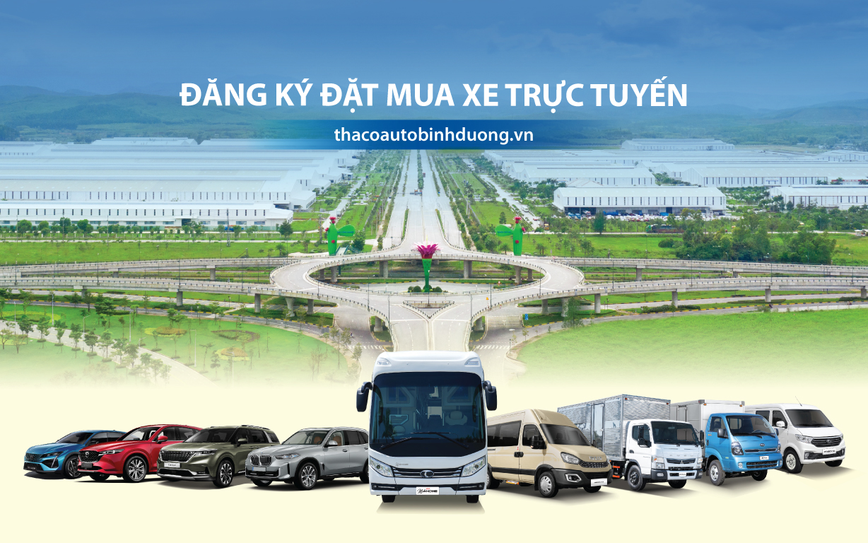 Đẩy mạnh công nghệ số, THACO AUTO Bình Dương triển khai tính năng đặt mua xe trực tuyến