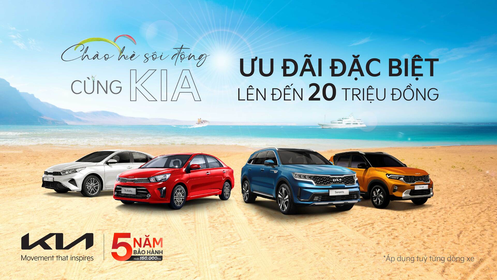 Nhiều ưu đãi hấp dẫn tại THACO AUTO Bình Dương trong tháng 5