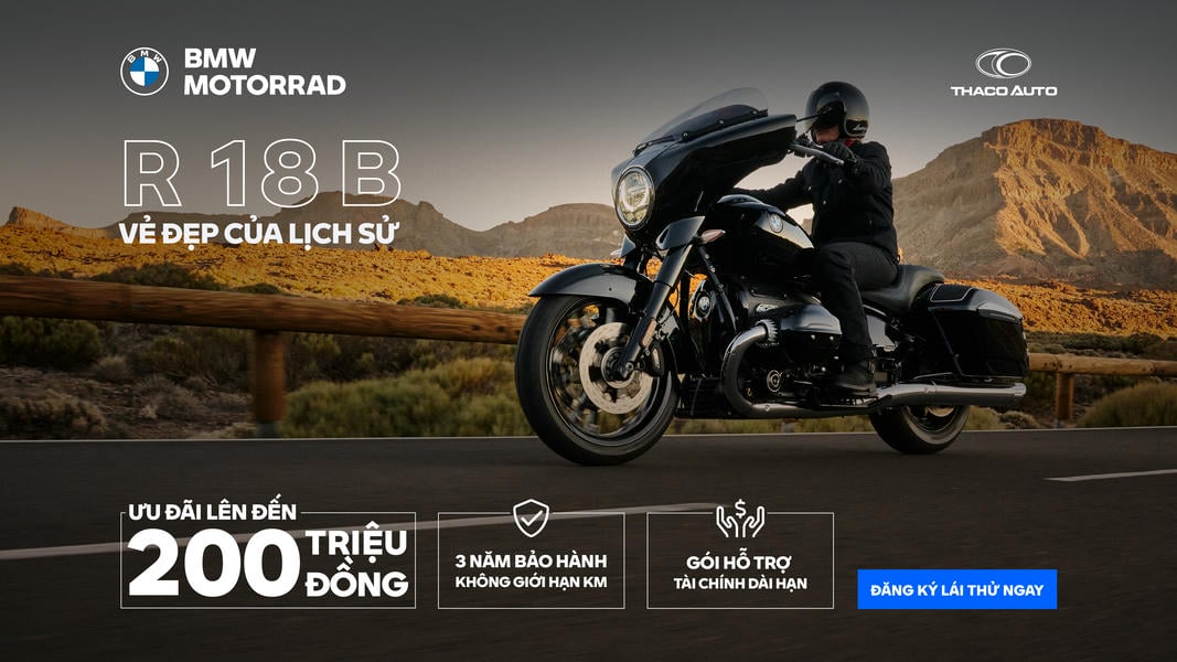 BMW R 18 - mẫu cruiser cao cấp, đầy phong cách của BMW Motorrad-1