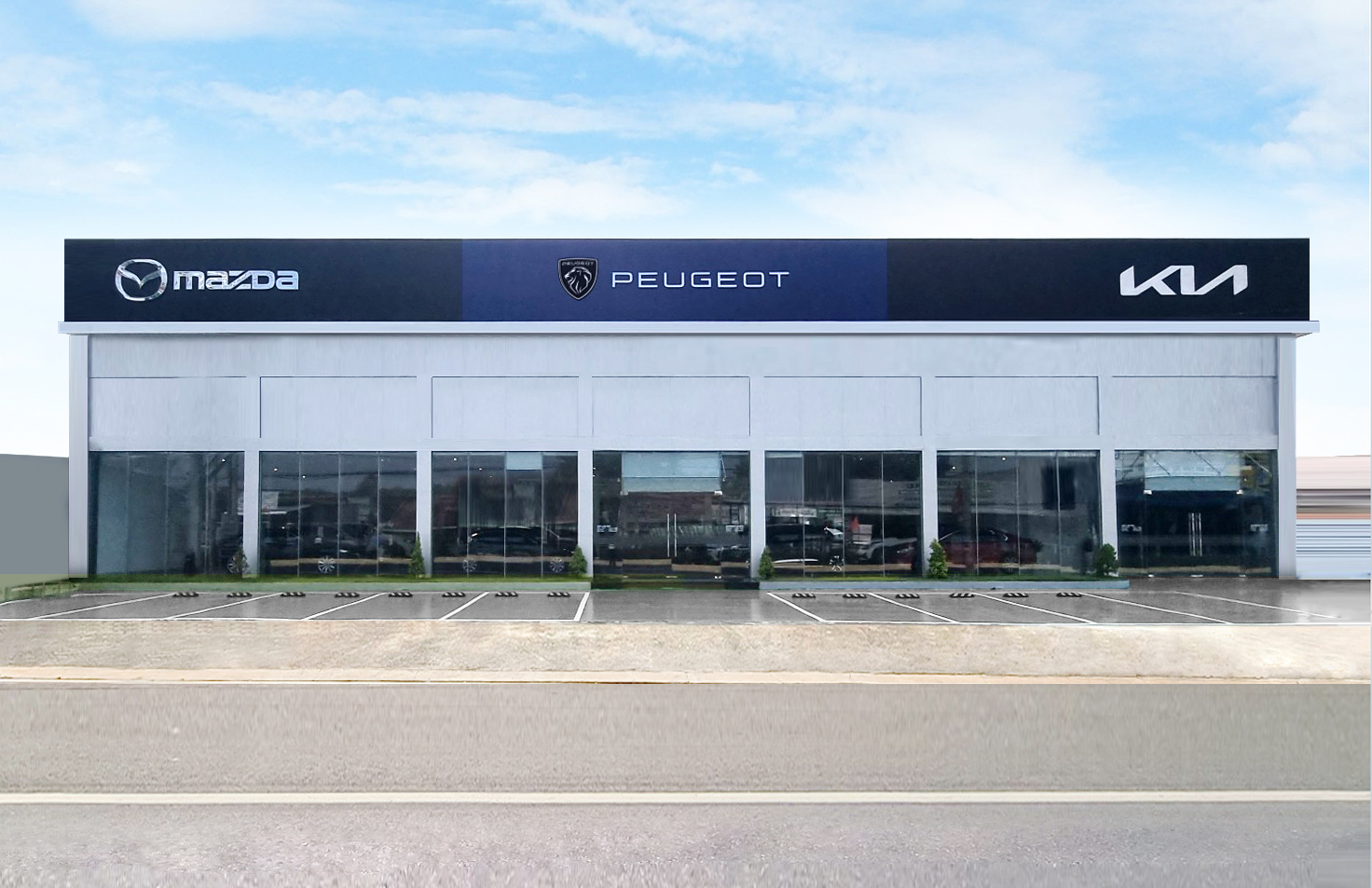 SHOWROOM KIA - MAZDA - PEUGEOT CHƠN THÀNH