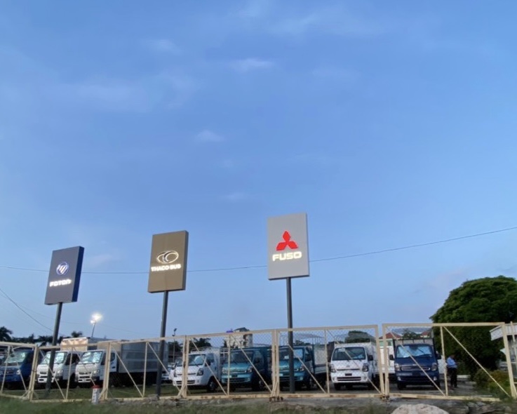 KHU TRƯNG BÀY TẢI BUS THACO AUTO BÌNH DƯƠNG