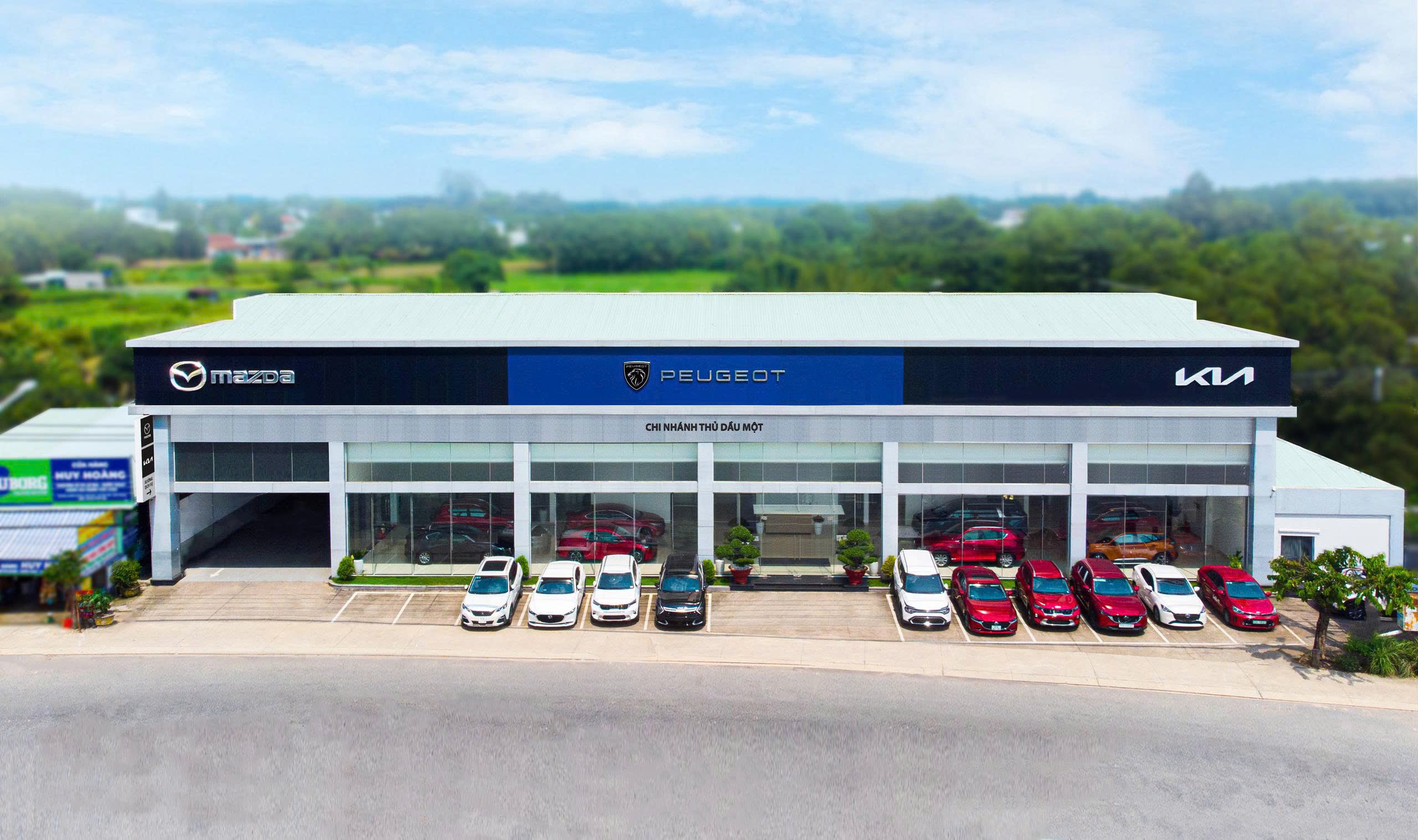 SHOWROOM KIA - MAZDA - PEUGEOT THỦ DẦU MỘT
